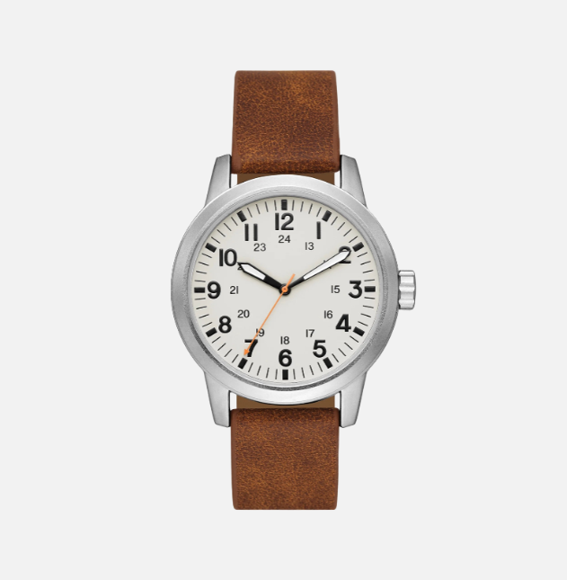 Matte Silver Watch - Men